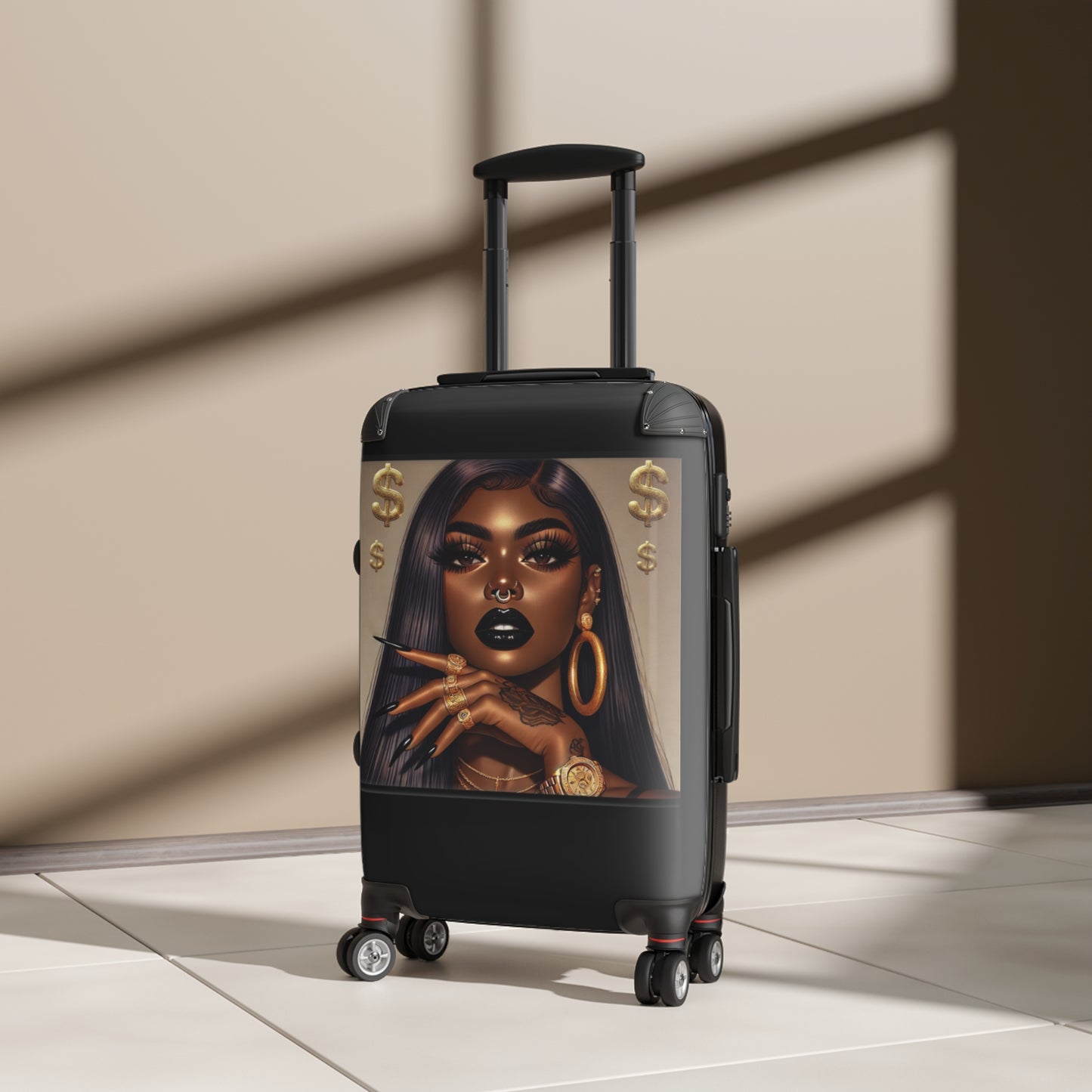 The Baddest Beauty Queen Suitcase