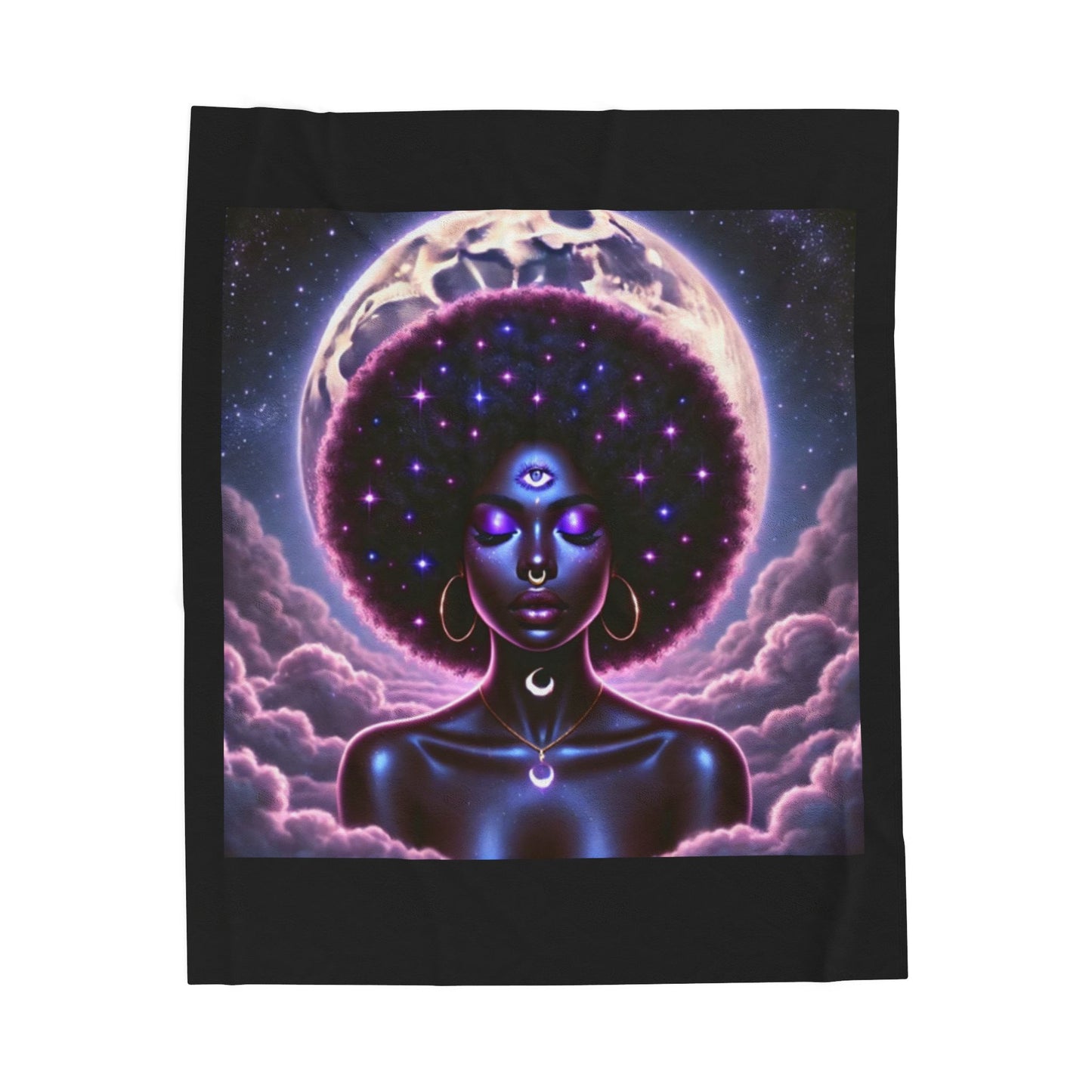 Third Eye Goddess Spiritual Blanket