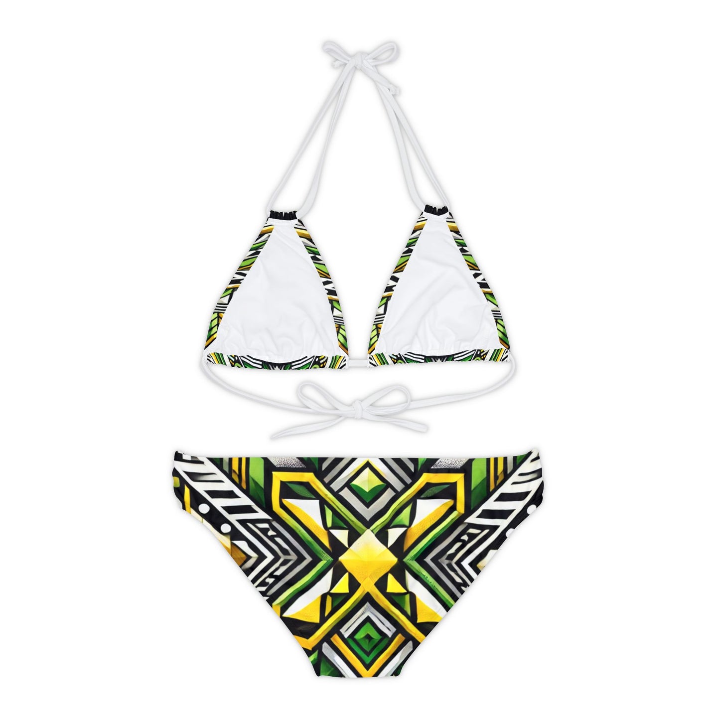 Strappy Bikini Set (AOP)