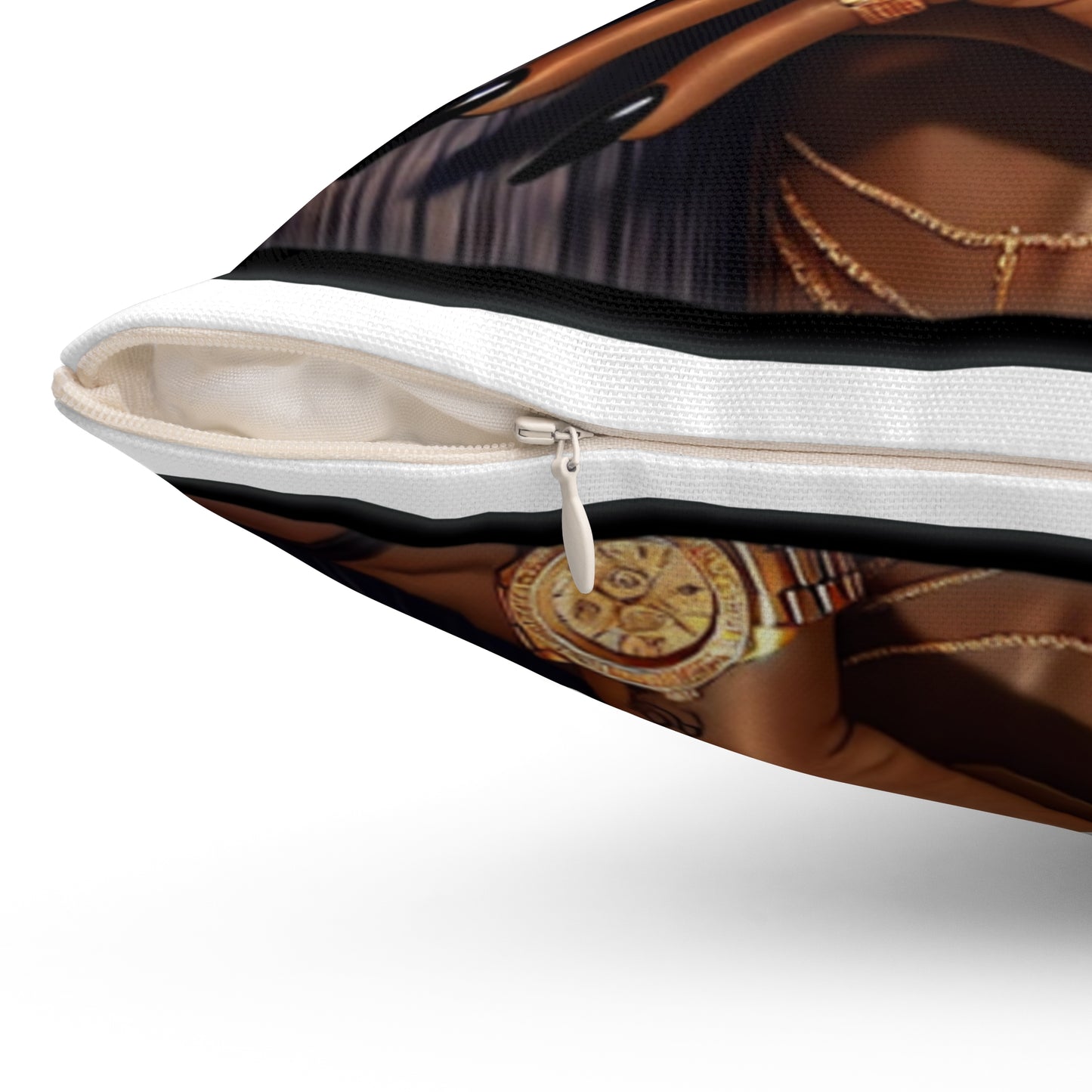 The Baddest Beauty Queen Pillow