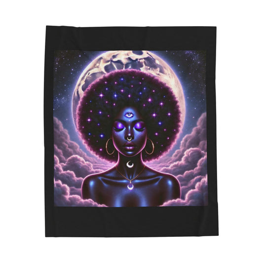 Third Eye Goddess Spiritual Blanket