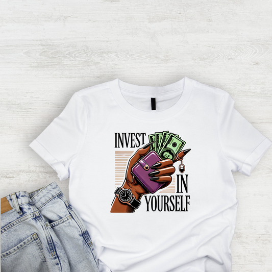Invest in Yourself Baby Tee