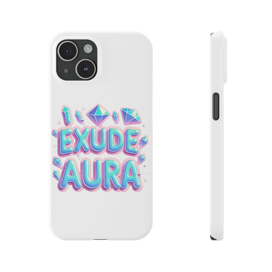 I Exude Aura iPhone Case