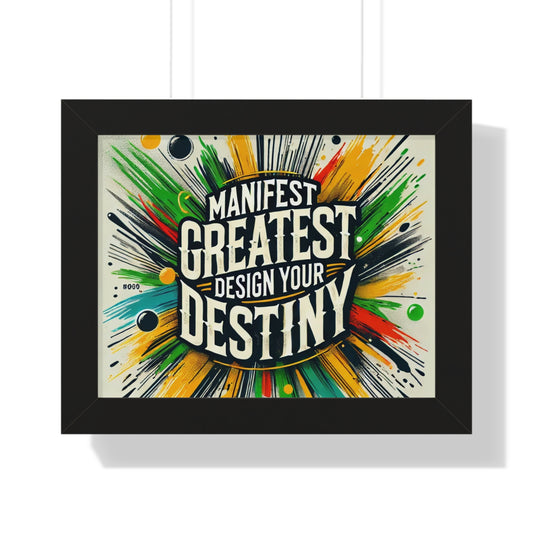 Framed Horizontal Poster