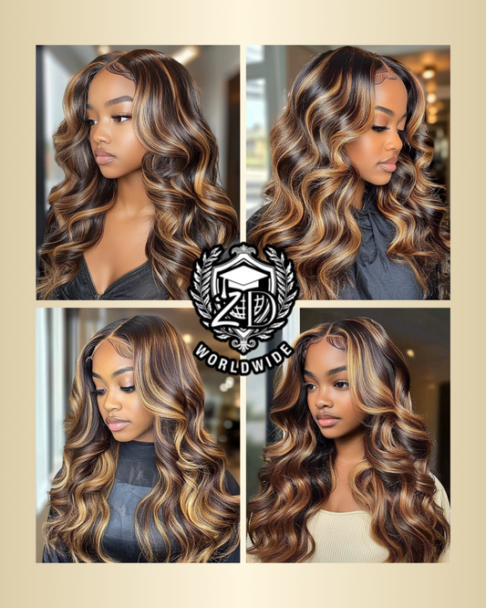 Rich Brown and Blonde Deep Wave Baddie AI Pack